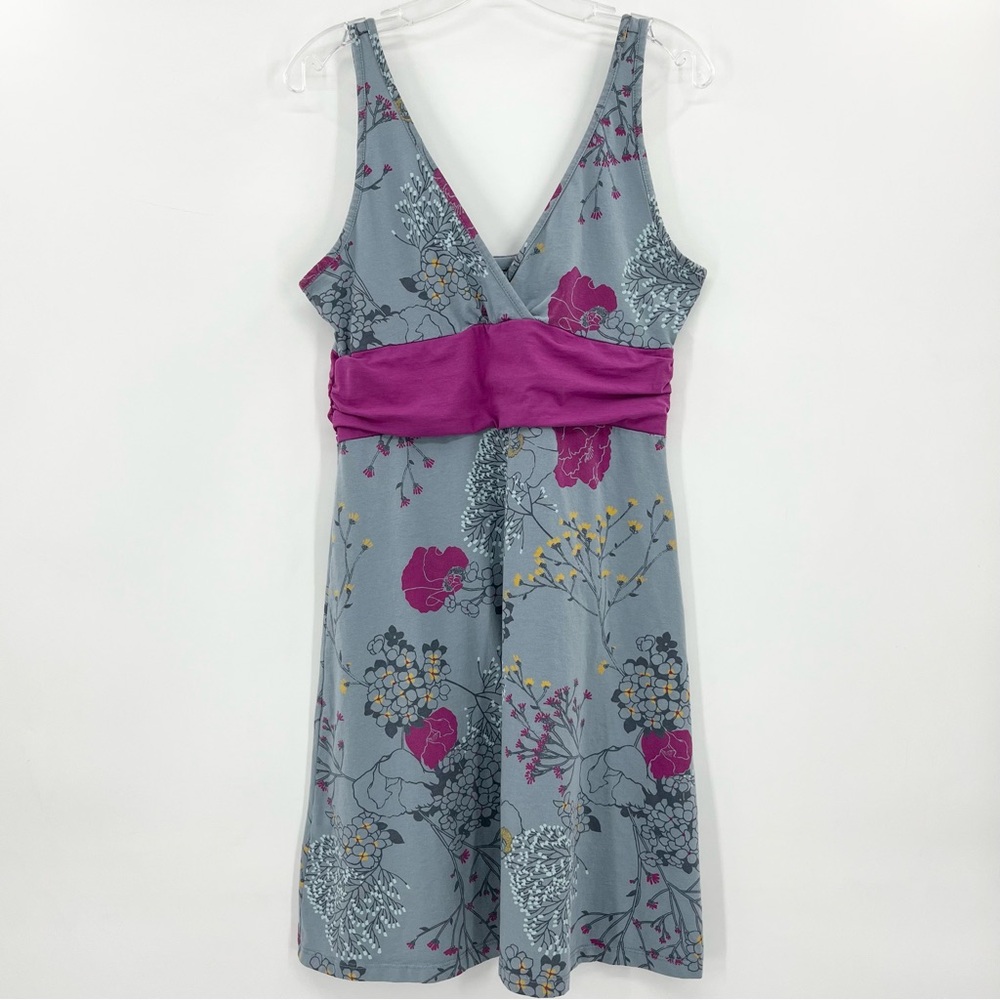 Patagonia Organic Cotton Knit Floral Dress